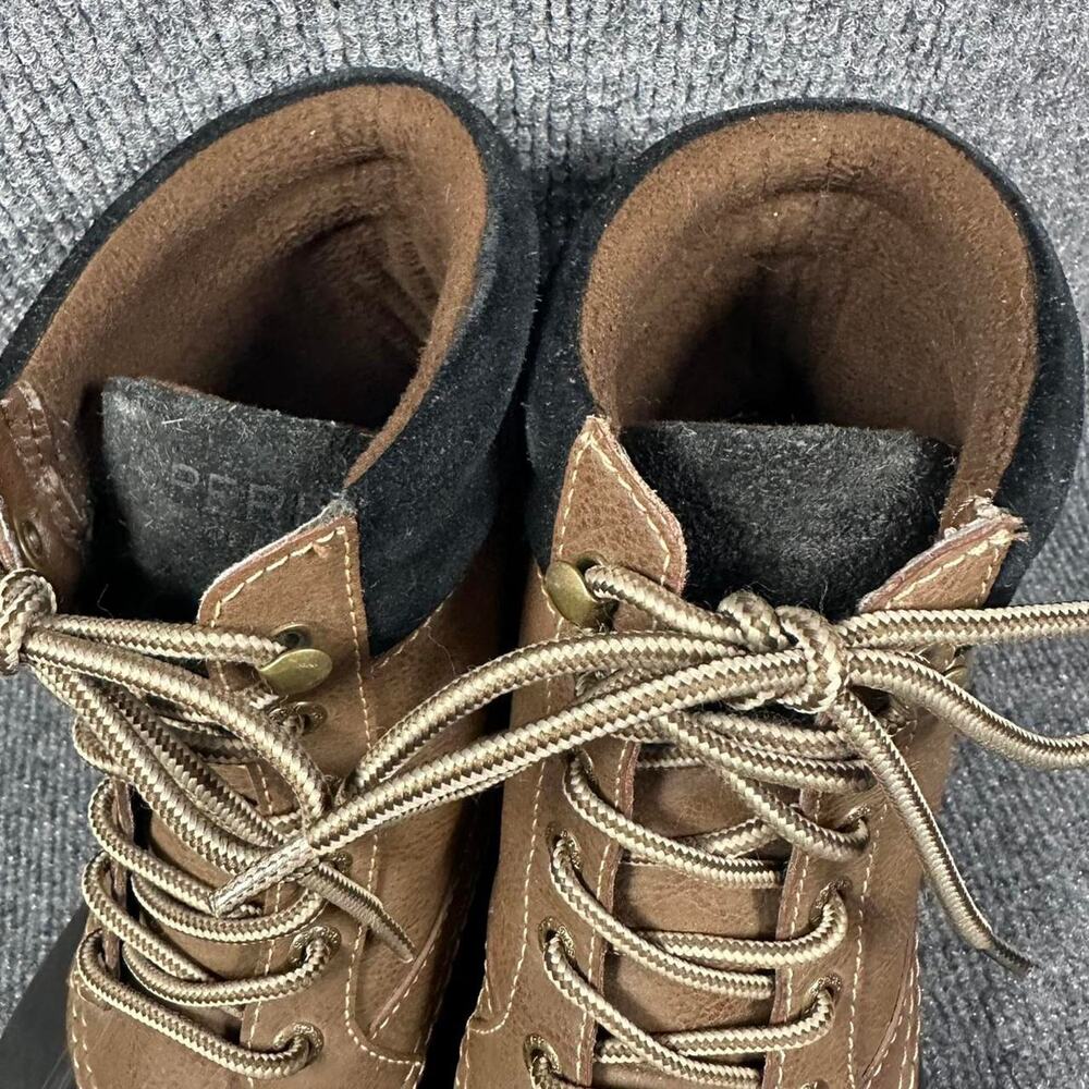 Sperry Men’s Brewster Waterproof Duck Boots Insulated Leather Rubber Toe 9.5 - Picture 5 of 8